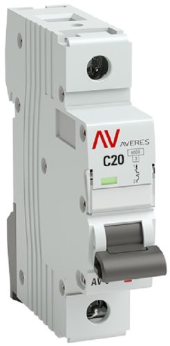 Выключатель автоматический EKF Averes AV-6 1п 20А C 6кА картинка